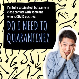 If you’re up to date with your COVID-19 vaccinations and you do NOT have symptoms, you don’t need to quarantine. However, it is recommended to wear a mask around others for 10 days, get tested 5 days after your exposure and maintain social distancing.

#OurBestShotHawaii
#Hawaii
#HiGotVaccinated
#HawaiiHealth
#StaySafeHI
#HawaiiCovid19