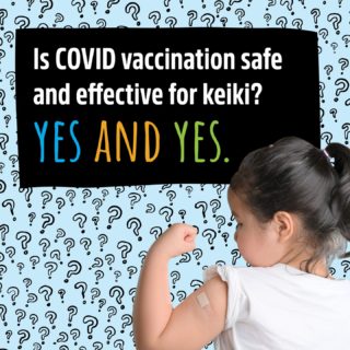 Rigorous double-blind testing has proven safety and effectiveness. The COVID vaccine is the most closely studied in history, and it may carry some weight with you to know it’s recommended by the American Academy of Pediatrics. To learn more, ask your pediatrician, follow us or visit our website at the link in our bio.

#OurBestShotHawaii
#Hawaii
#HiGotVaccinated
#HawaiiHealth
#StaySafeHI
#HawaiiCovid19